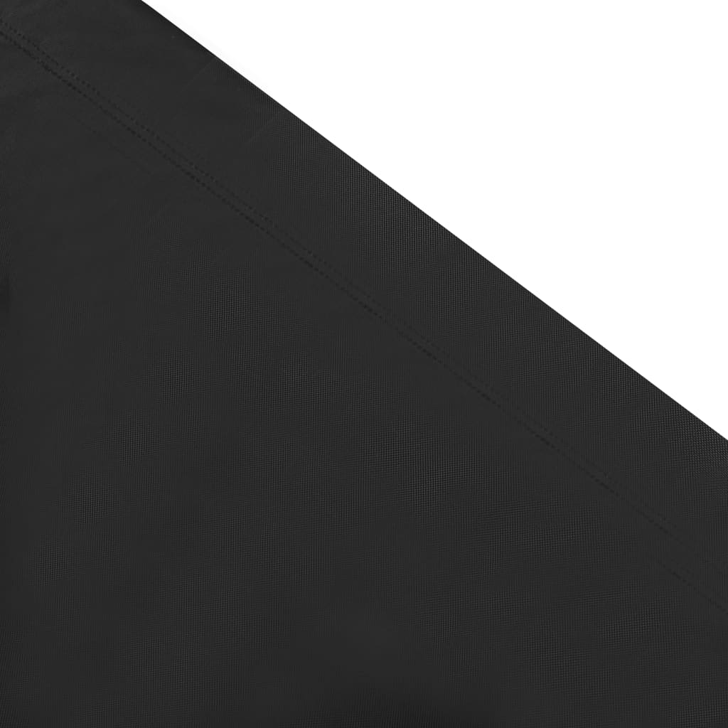 Black Outdoor Lounge Bed with Canopy - Stylish & Comfortable