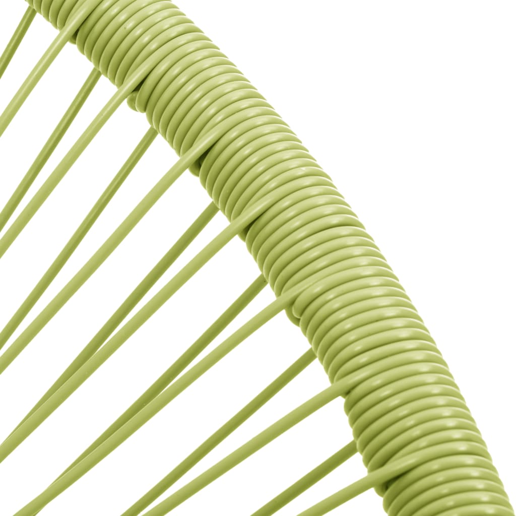 Green Poly Rattan Garden Acapulco Chair - Stylish & Durable Seating