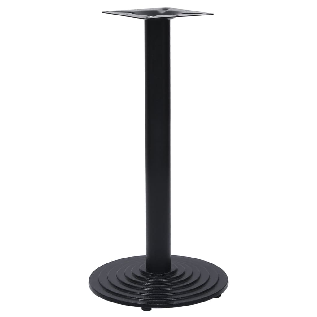 Black Cast Iron Bistro Table Leg Ø43x72 cm