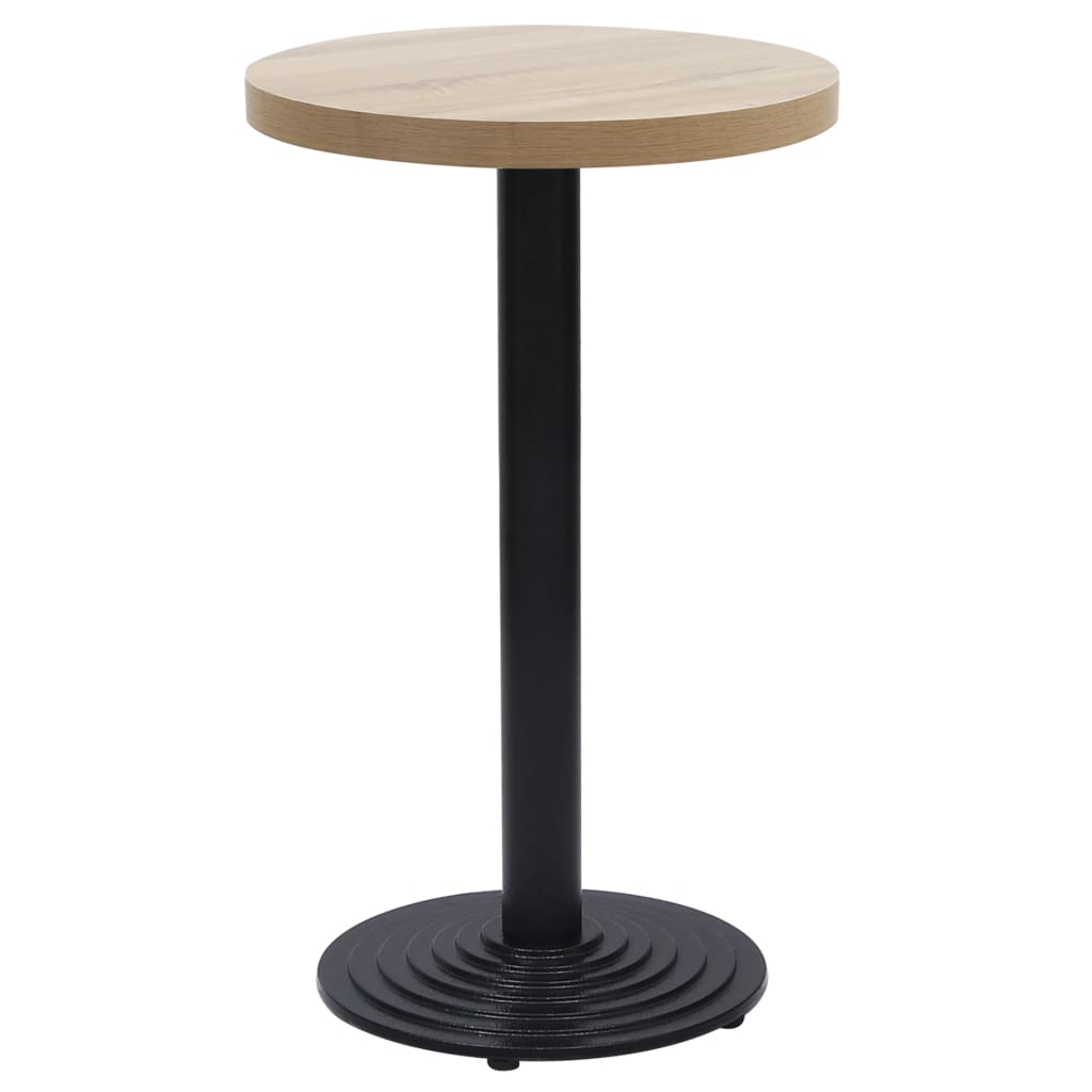 Black Cast Iron Bistro Table Leg Ø43x72 cm