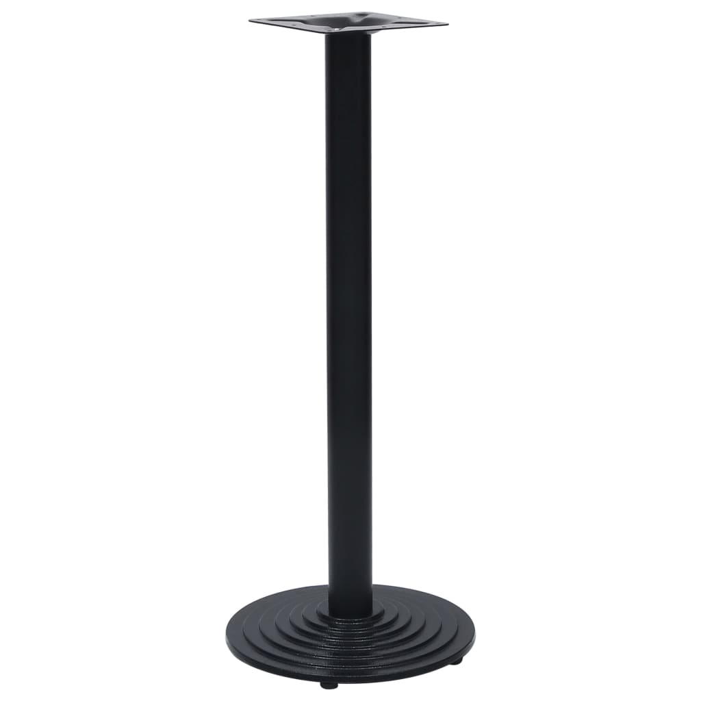 Black Cast Iron Bistro Table Leg Ø43x107 cm - Durable & Stylish