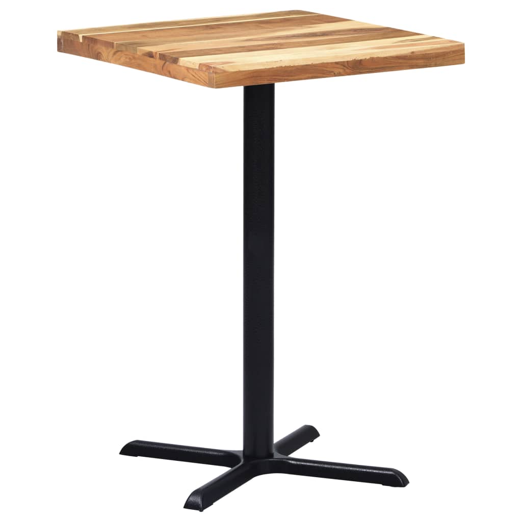 Black Cast Iron Bistro Table Leg 76x76x107 cm