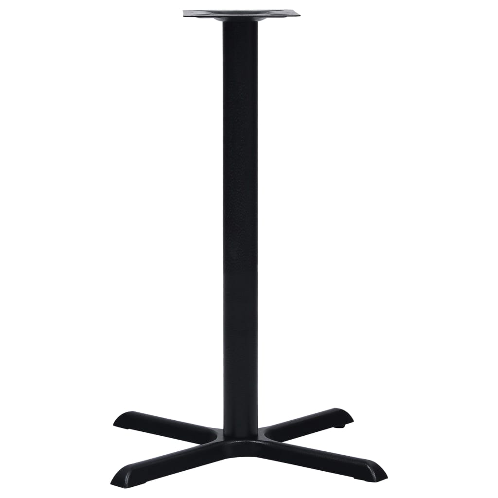Black Cast Iron Bistro Table Leg 76x76x107 cm
