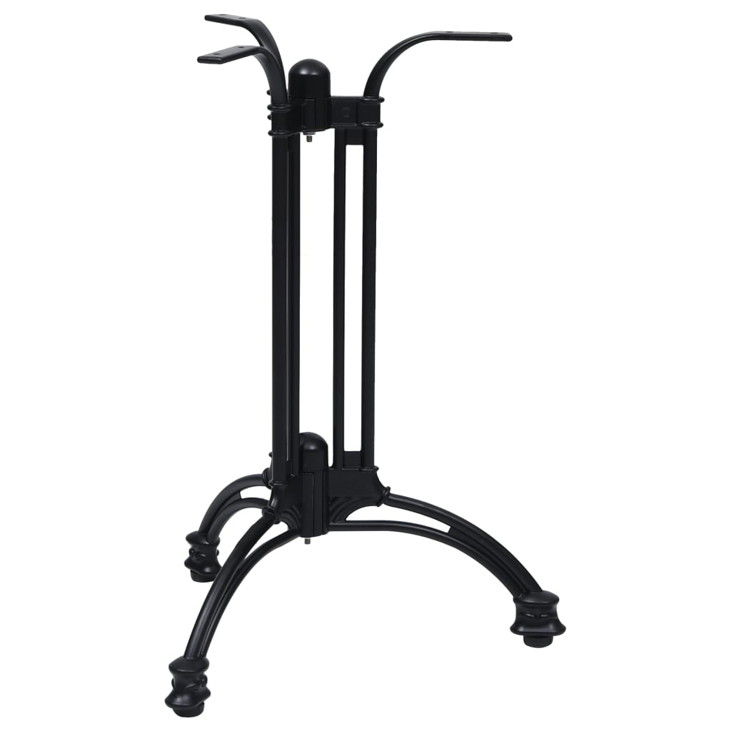 Black Cast Aluminium Bistro Table Leg Ø60x72 cm