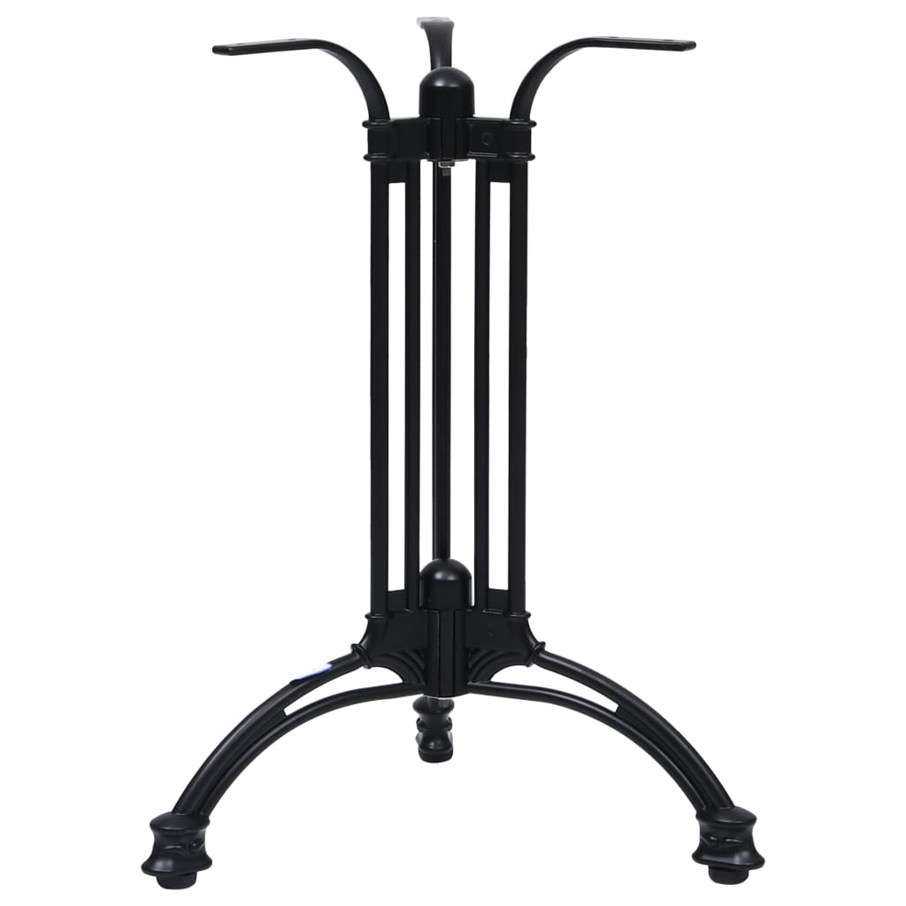 Black Cast Aluminium Bistro Table Leg Ø60x72 cm