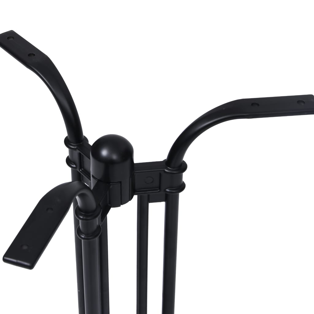 Black Cast Aluminium Bistro Table Leg Ø60x72 cm