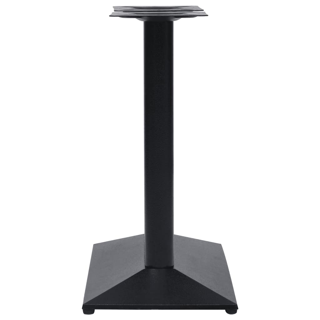 Black Cast Iron Bistro Table Leg, 70x40x72 cm