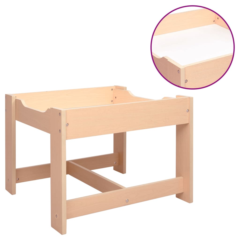 Kids' MDF Table with 2 Chairs Set - Sturdy & Stylish Playtime Essentials