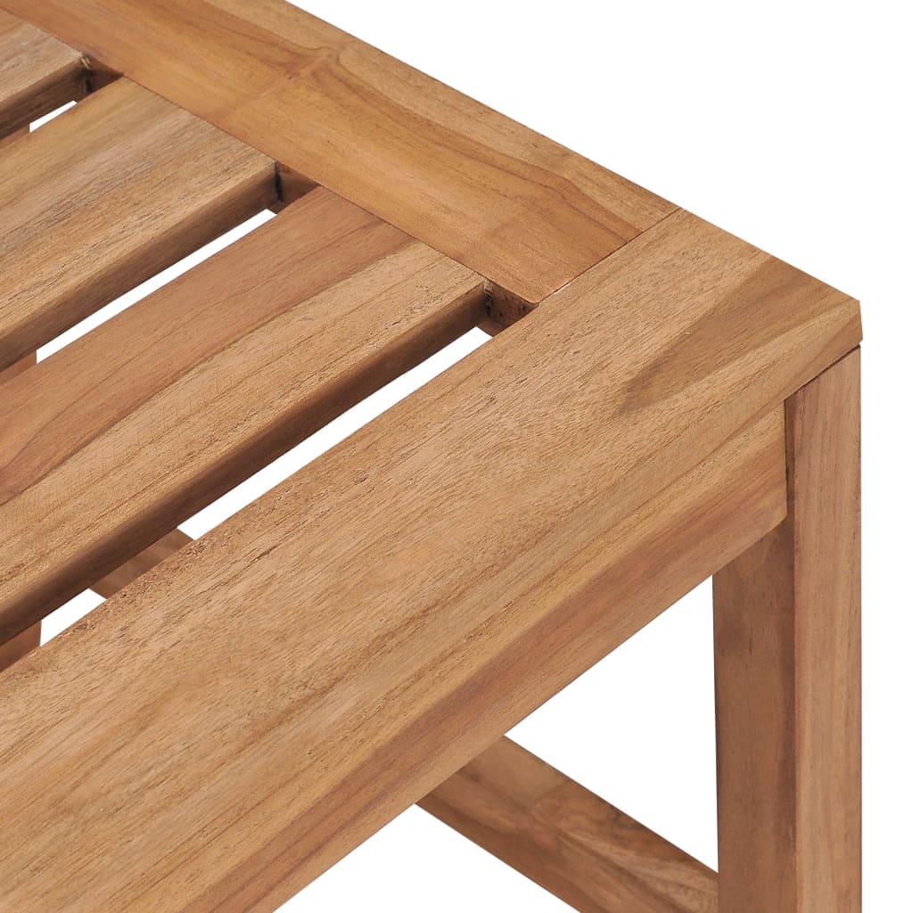 Solid Teak Wood Garden Chairs Set of 2 - Durable & Stylish