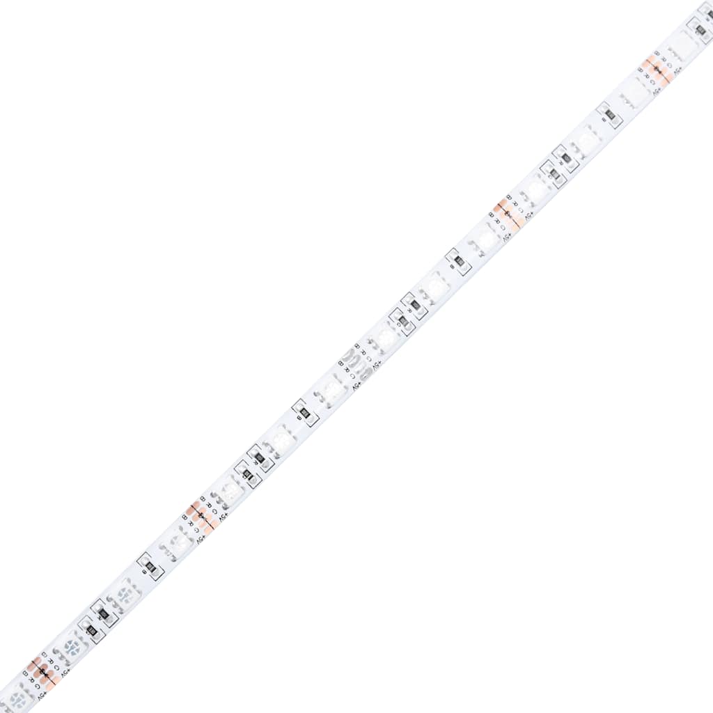 TV Cabinet with LED Lights Sonoma Oak 160x35x40 cm