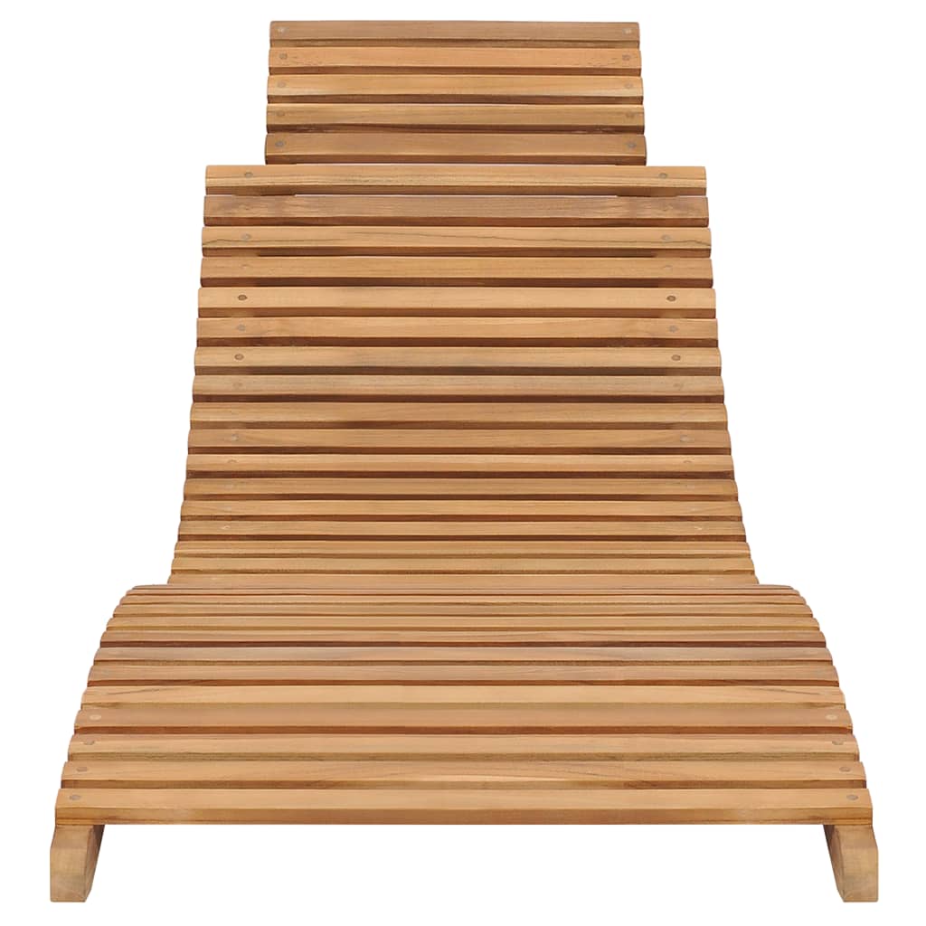 Teak 3-Piece Folding Garden Lounge Set: Durable & Stylish!