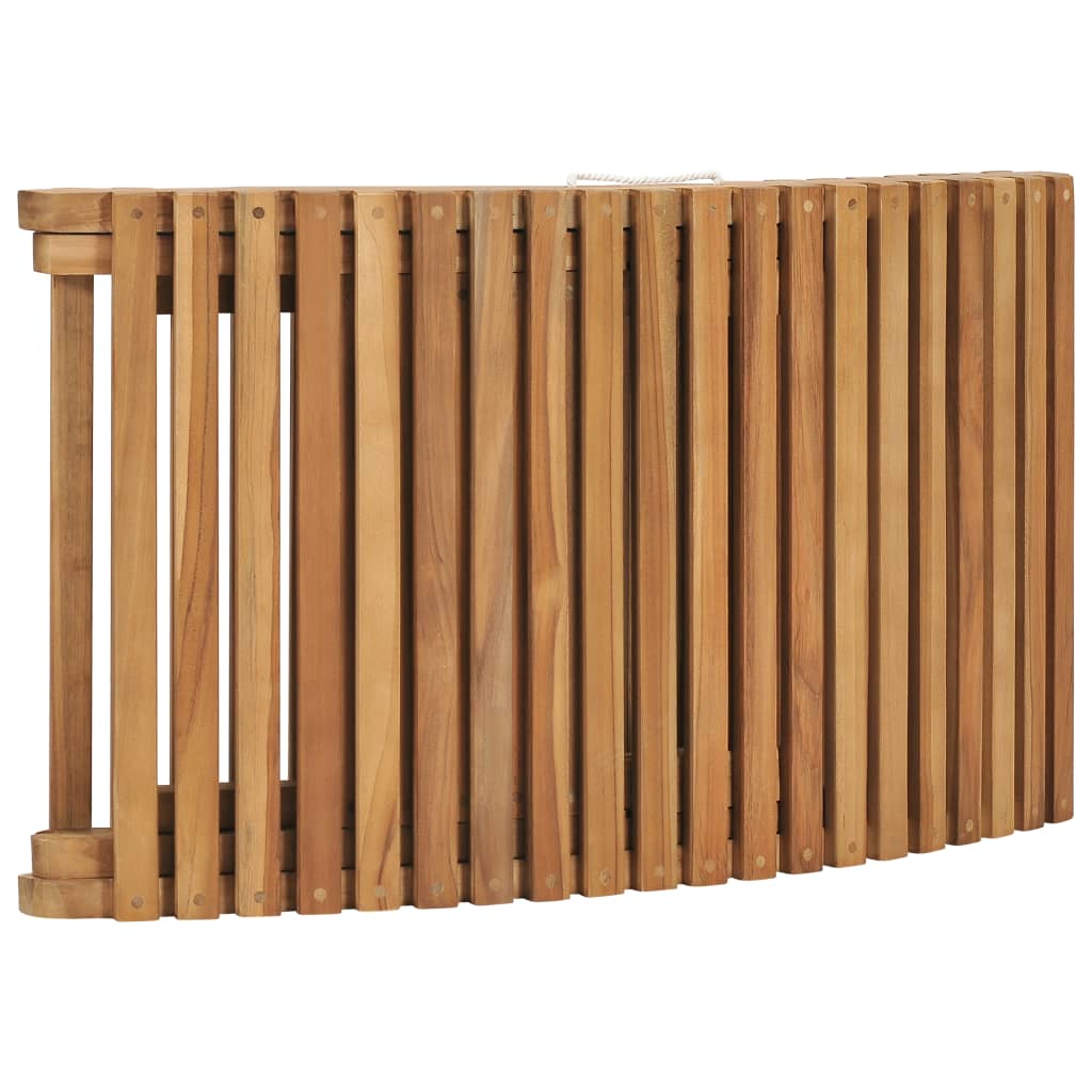 Teak 3-Piece Folding Garden Lounge Set: Durable & Stylish!