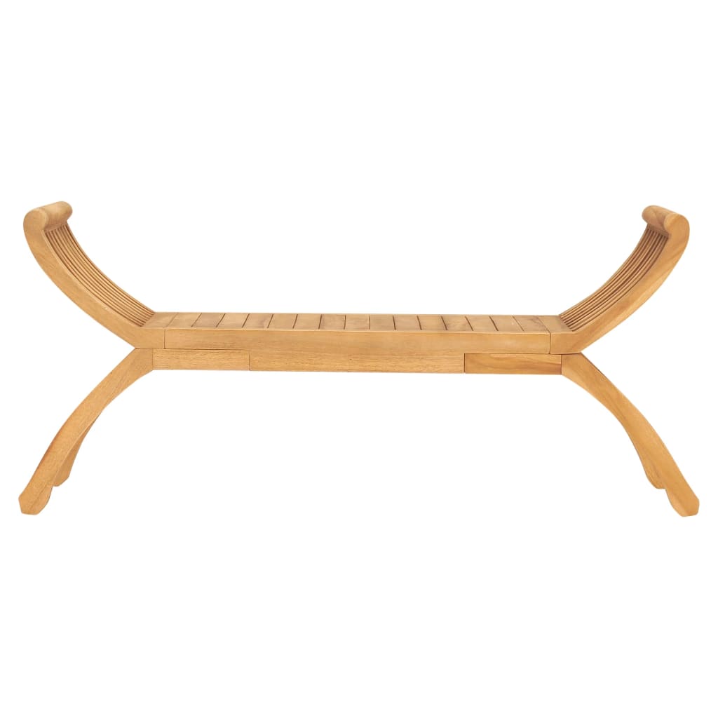 Solid Teak Wood Garden Bench 160cm - Durable & Stylish Seating