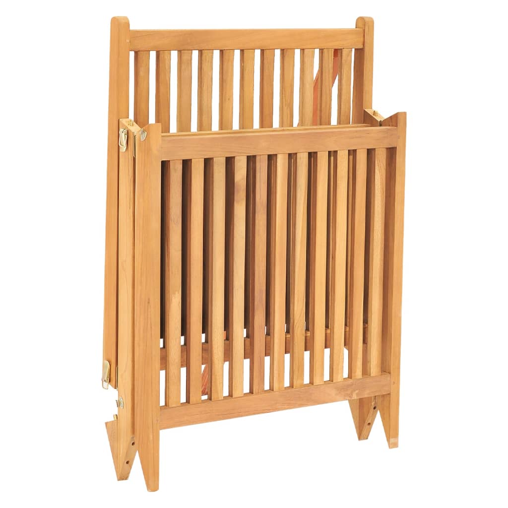 Solid Teak Wood Sun Lounger - Durable & Stylish Outdoor Relaxation
