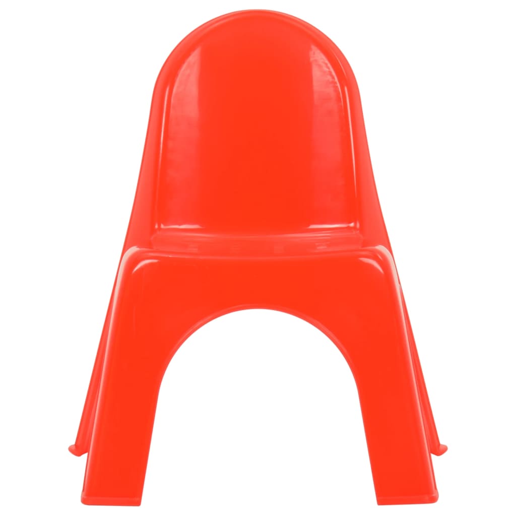Kids' White PP Table & Chair Set – Durable & Fun Playroom Furniture