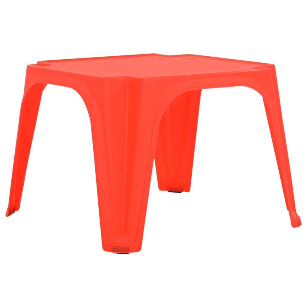Kids' White PP Table & Chair Set – Durable & Fun Playroom Furniture