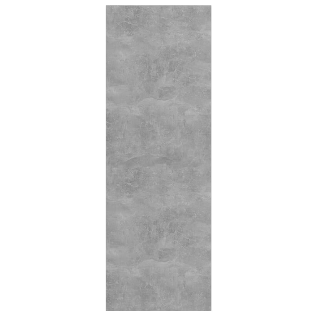 Wall-mounted TV Cabinet Concrete Grey 37x37x107 cm Engineered Wood