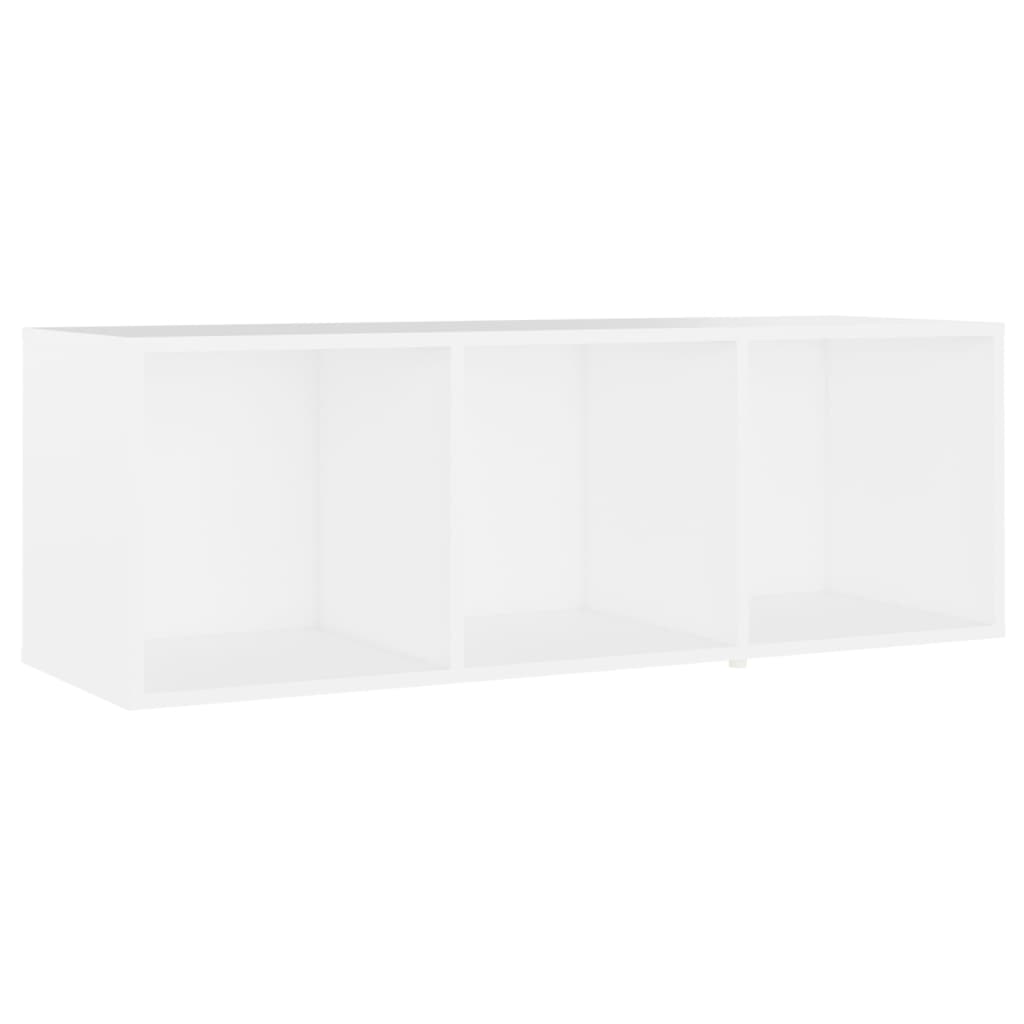 TV Cabinet White 107x35x37 cm Engineered Wood