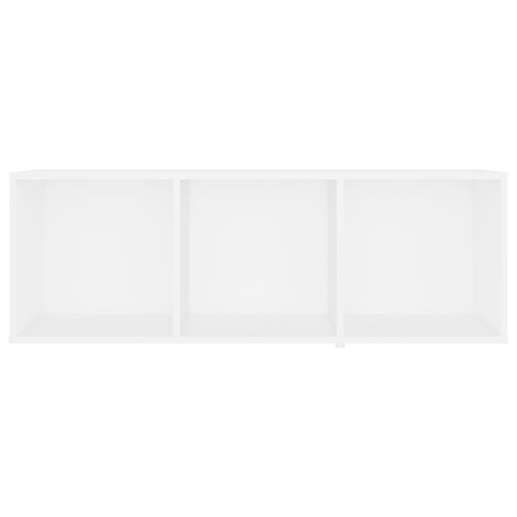 TV Cabinet White 107x35x37 cm Engineered Wood