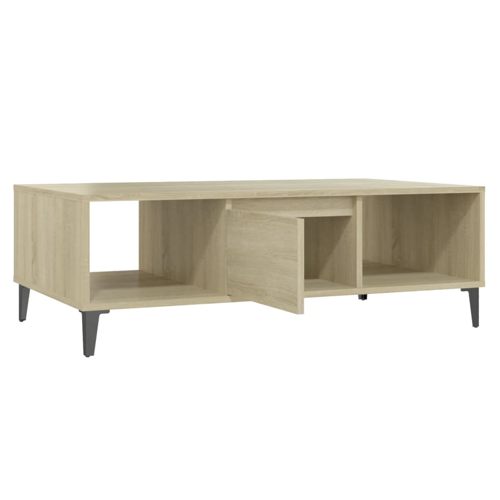 Coffee Table Sonoma Oak 103.5x60x35 cm Engineered Wood