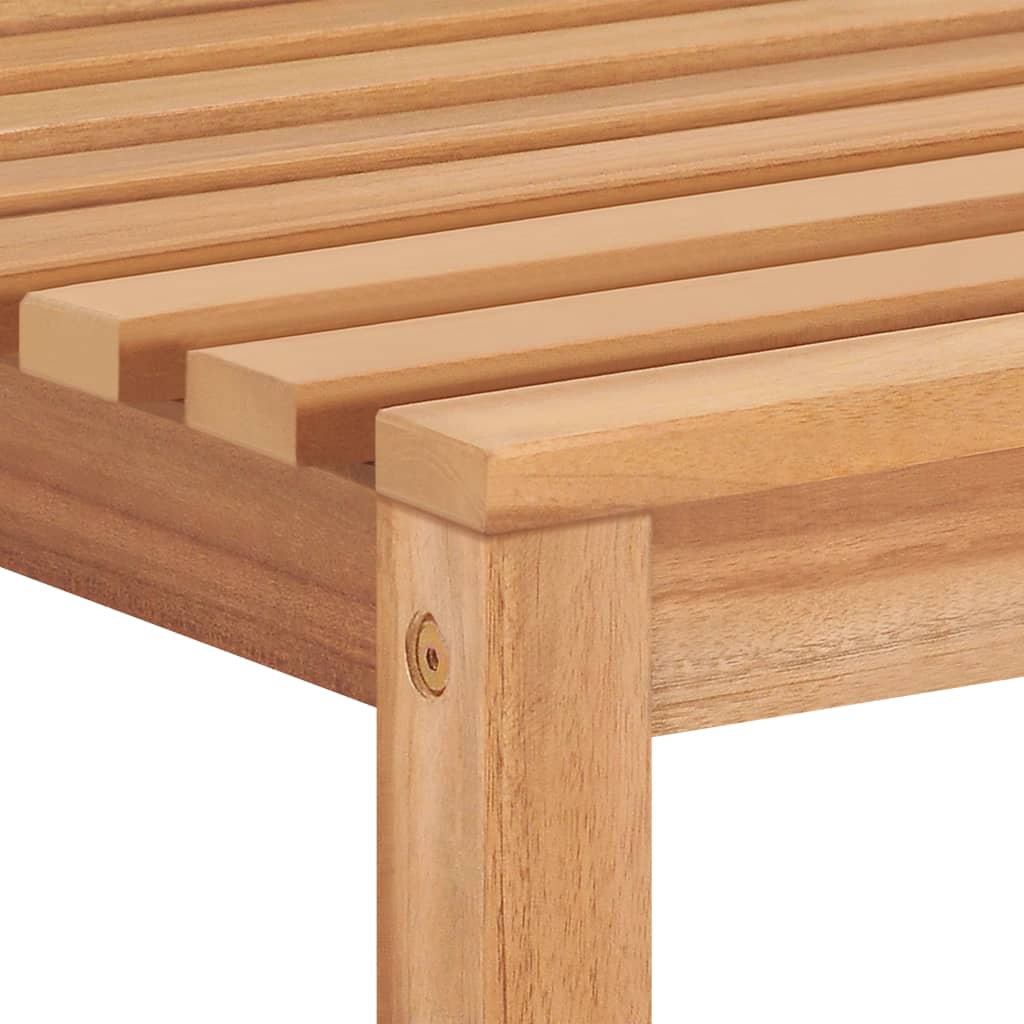 8-Piece Solid Teak Wood Garden Chairs Set - Durable & Stylish