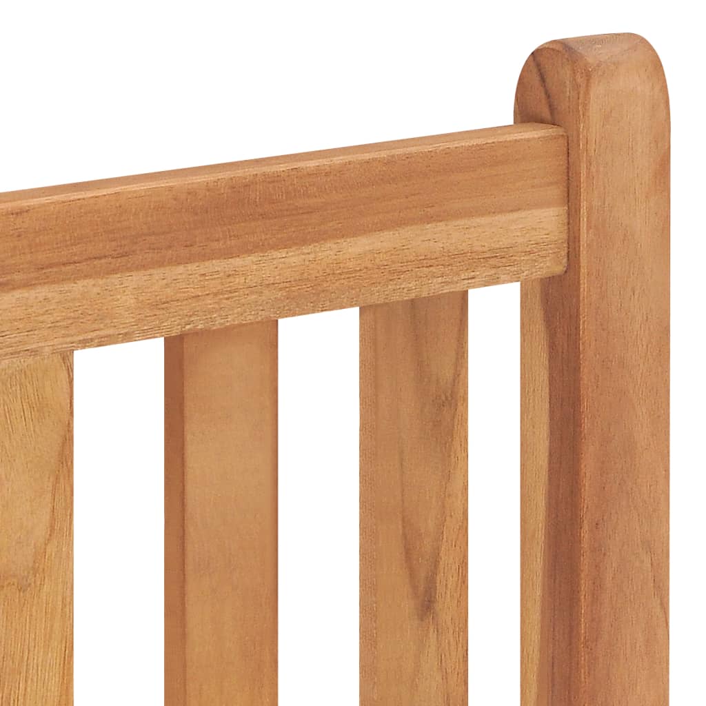 8-Piece Solid Teak Wood Garden Chairs Set - Durable & Stylish