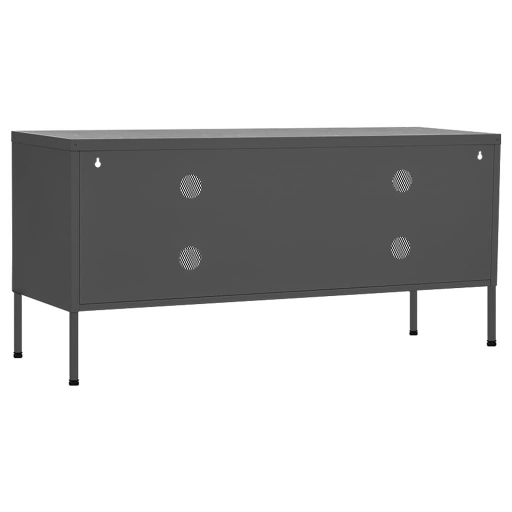 TV Cabinet Anthracite 105x35x50 cm Steel
