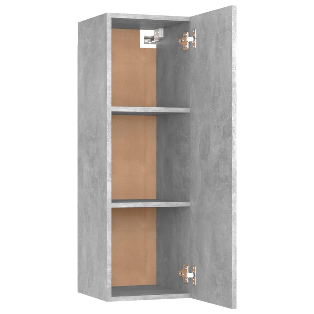 4 Piece TV Cabinet Set Concrete Grey Engineered Wood