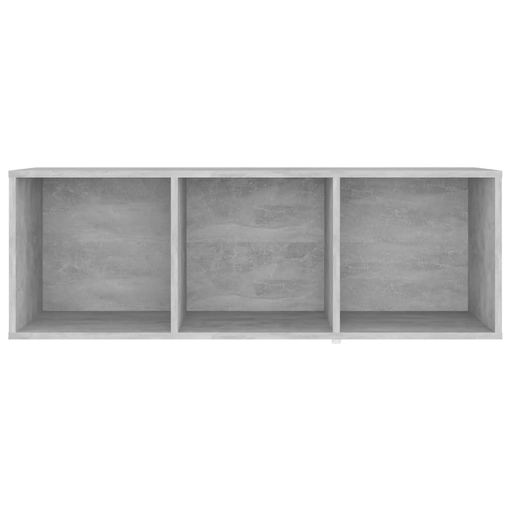 TV Cabinets 2 pcs Concrete Grey 107x35x37 cm Engineered Wood