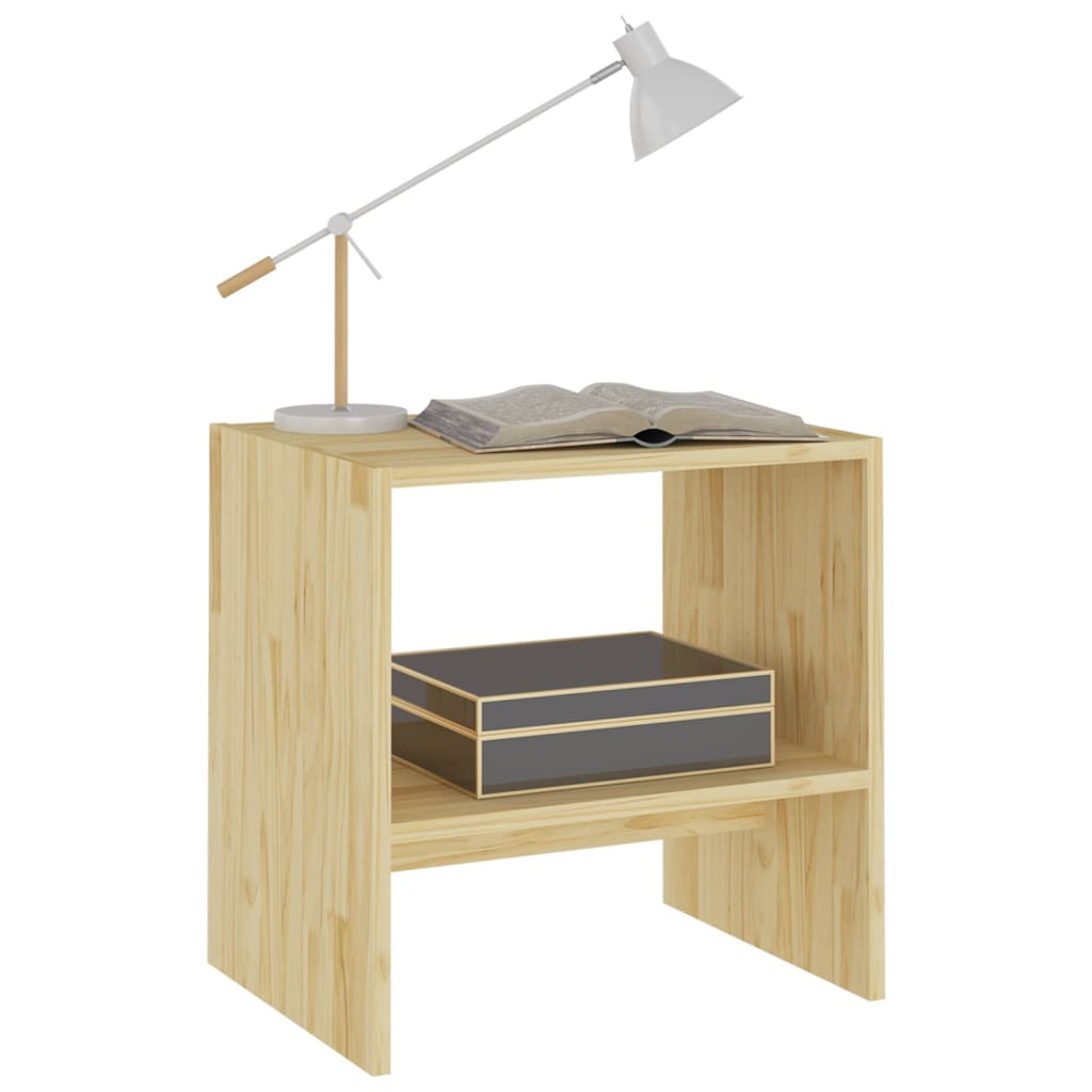 Bedside Cabinet 40x30.5x40 cm Solid Pinewood