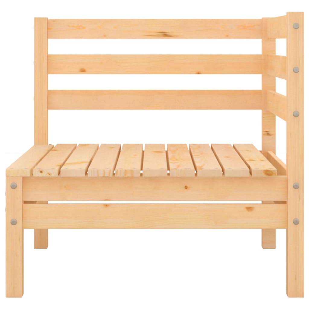 Solid Pine Garden Corner Sofa - Stylish & Durable Outdoor Seating