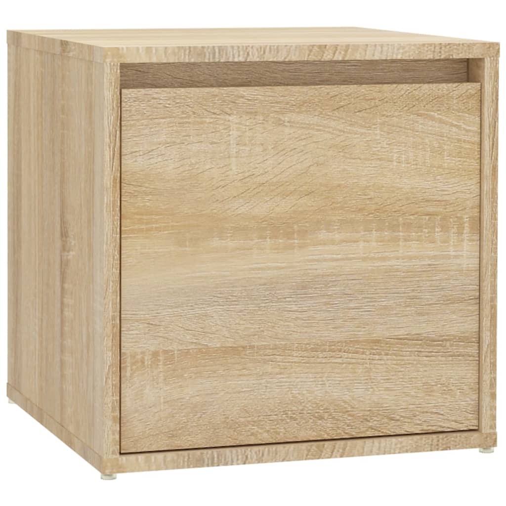 Sonoma Oak Hallway Furniture Set - Engineered Wood Elegance