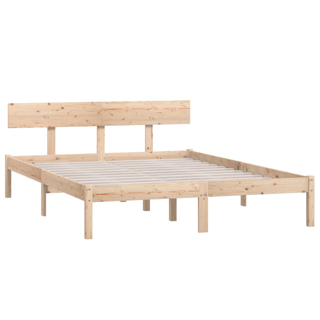 Solid Wood Bed Frame 120x200 cm - Durable & Stylish Design