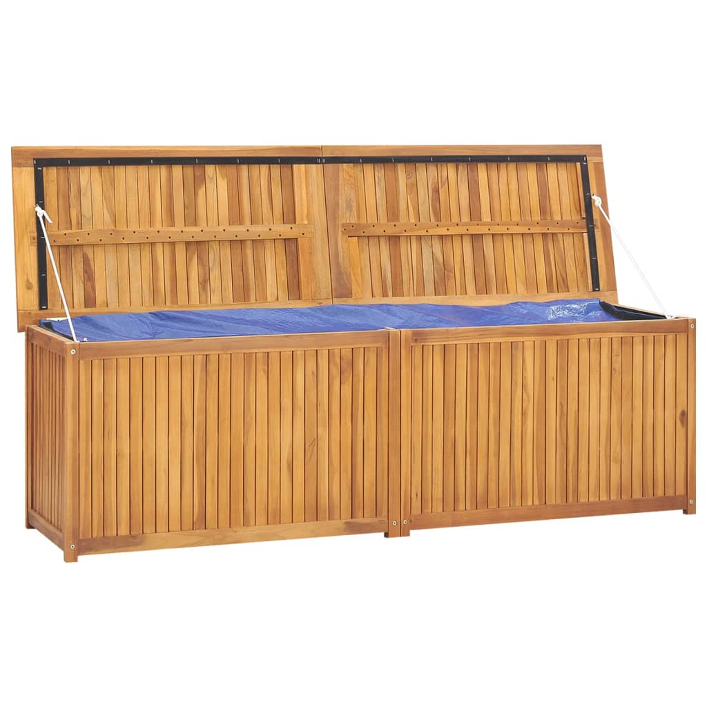 Solid Teak Garden Box 175x50x55 cm - Durable & Stylish Planter