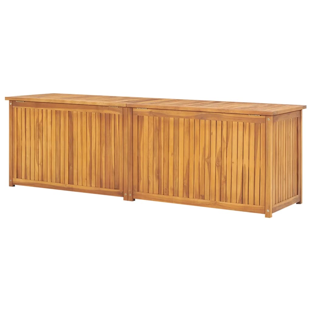 Solid Teak Garden Box 175x50x55 cm - Durable & Stylish Planter