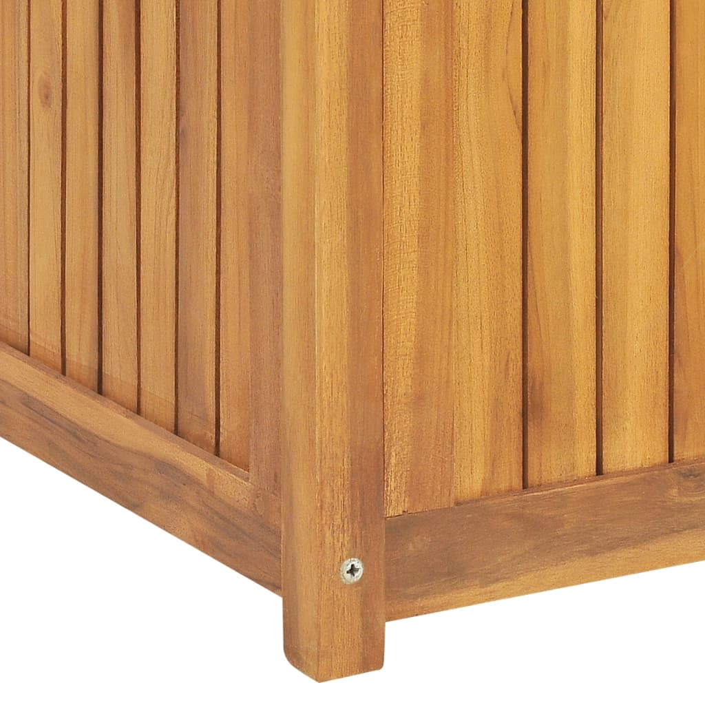 Solid Teak Garden Box 175x50x55 cm - Durable & Stylish Planter