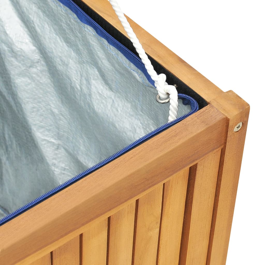 Solid Teak Garden Box 175x50x55 cm - Durable & Stylish Planter