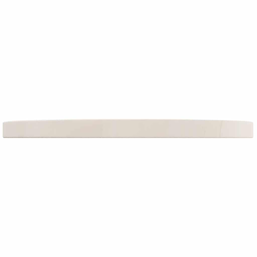 Solid Pine White Table Top Ø40x2.5 cm - Durable & Stylish