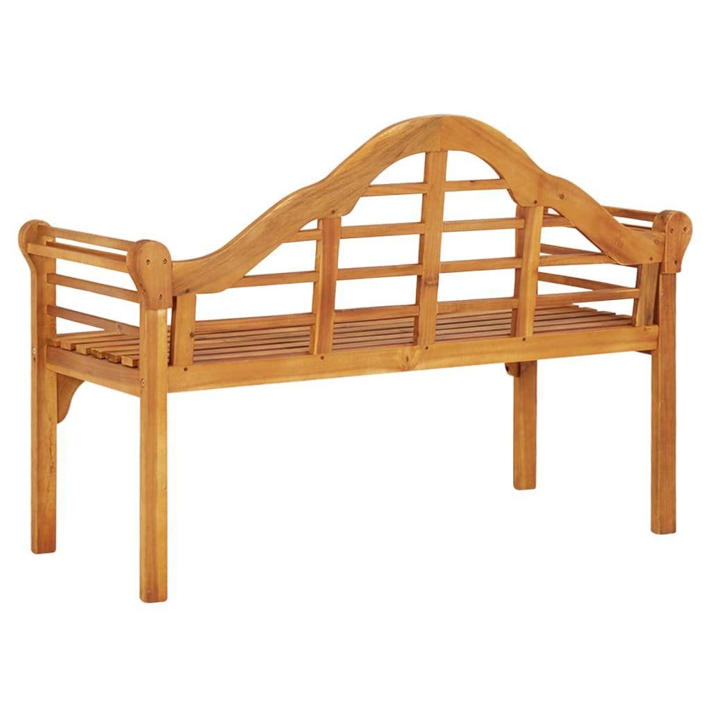 Acacia Wood Garden Bench 125 cm - Durable Outdoor Seating