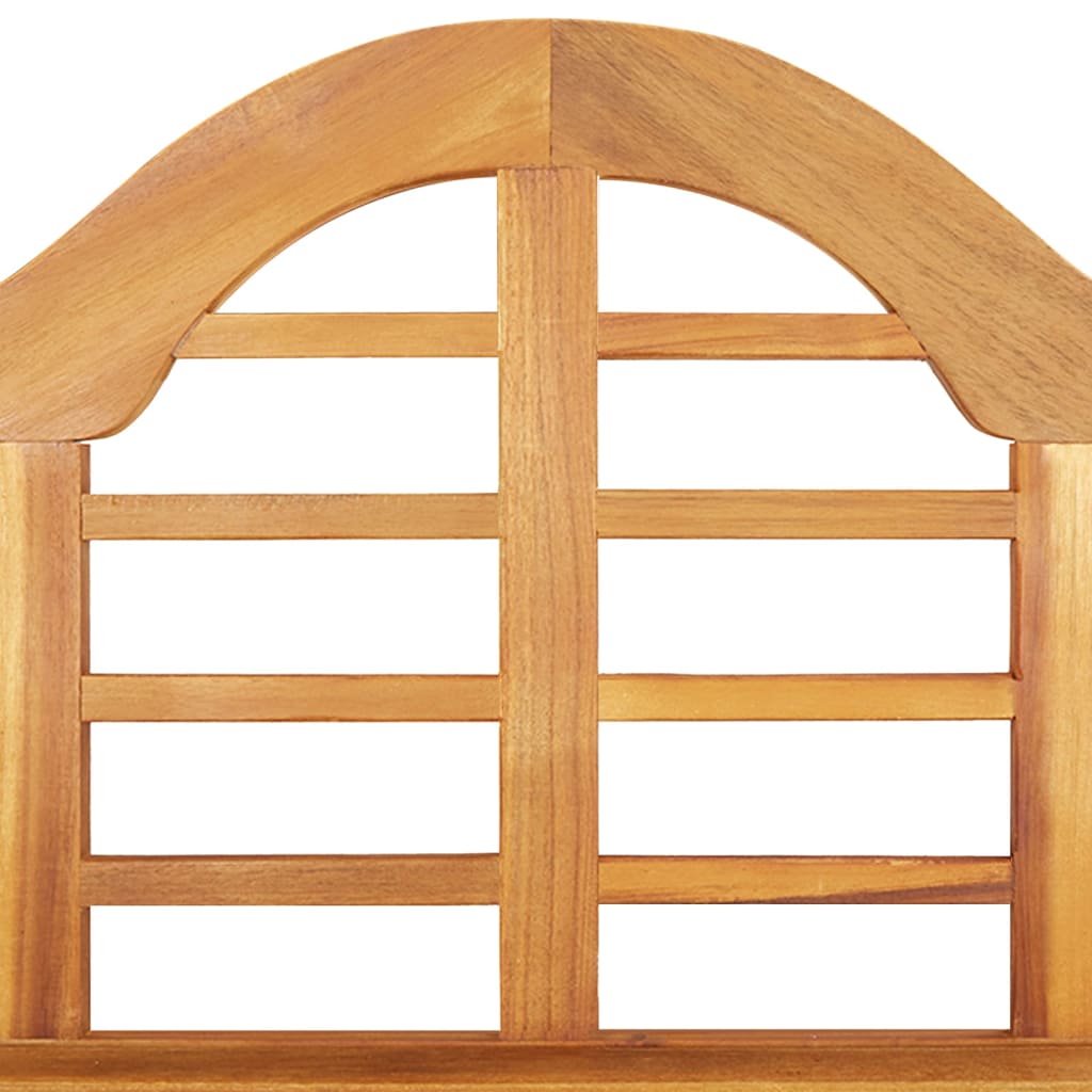 Acacia Wood Garden Bench 125 cm - Durable Outdoor Seating