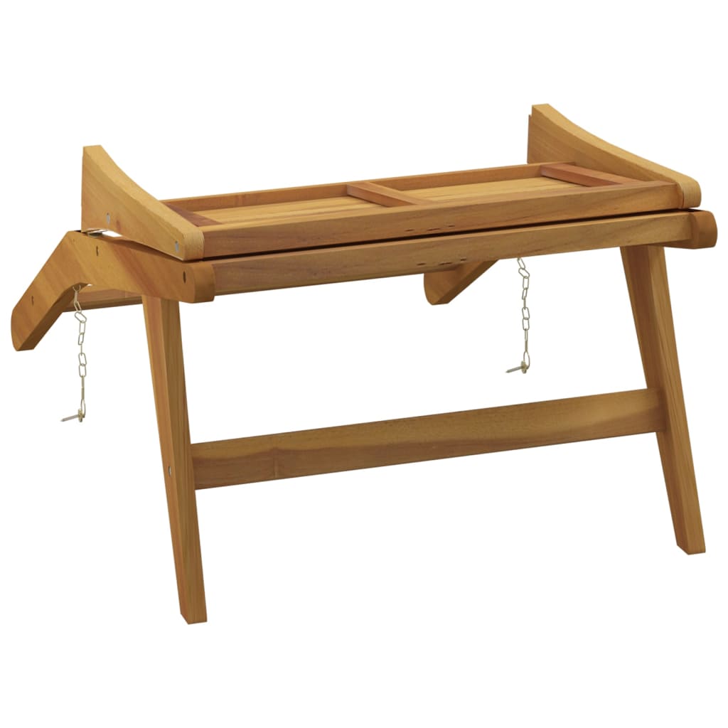 Teak Solid Wood Garden Chair - Durable Outdoor Seating