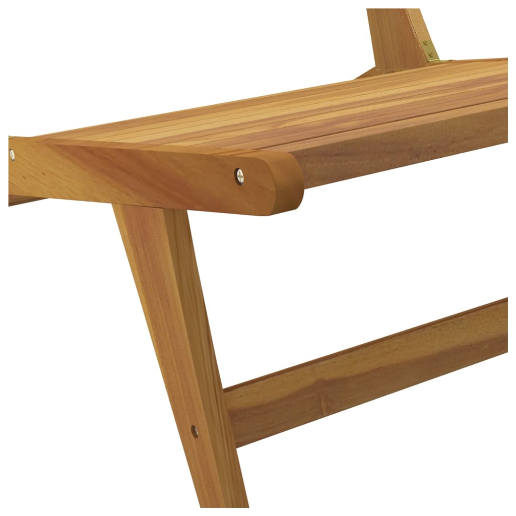 Teak Solid Wood Garden Chair - Durable Outdoor Seating