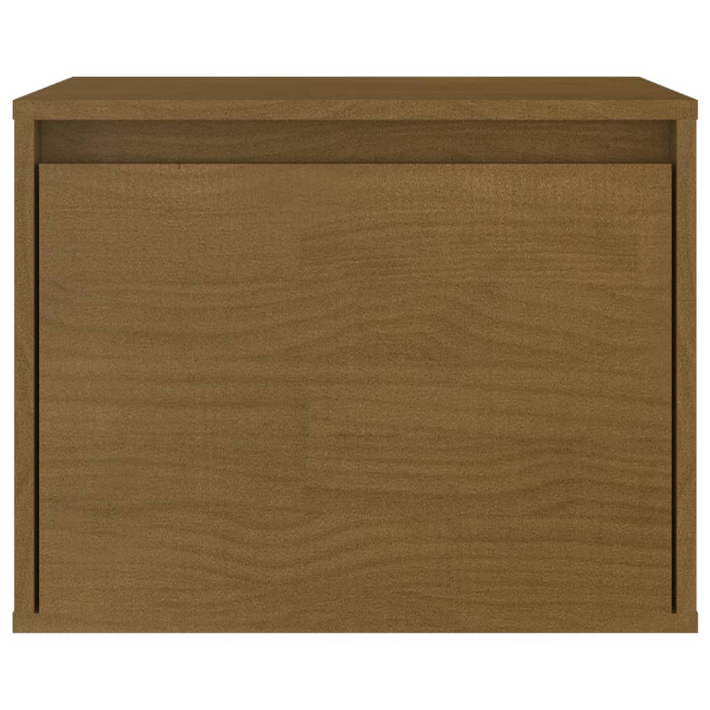 TV Cabinets 3 pcs Honey Brown Solid Wood Pine