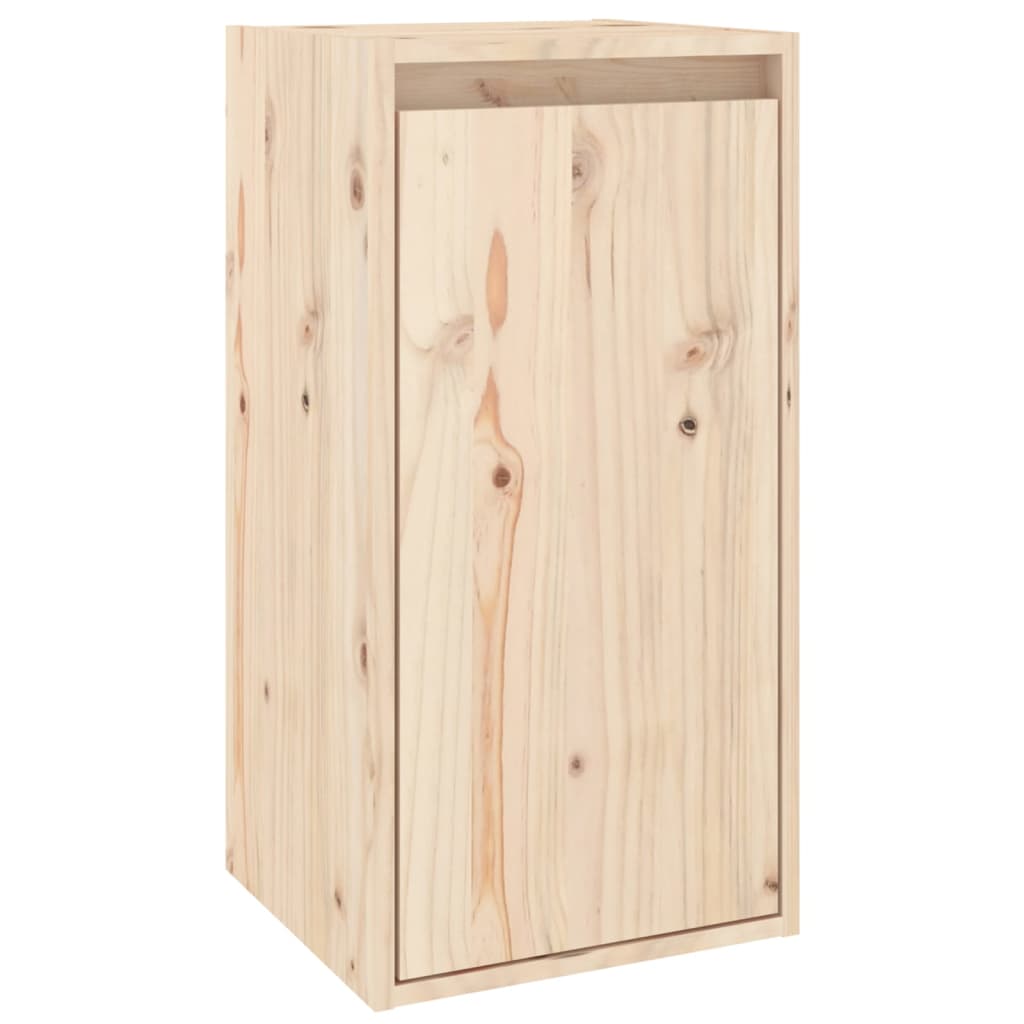 TV Cabinets 4 pcs Solid Wood Pine