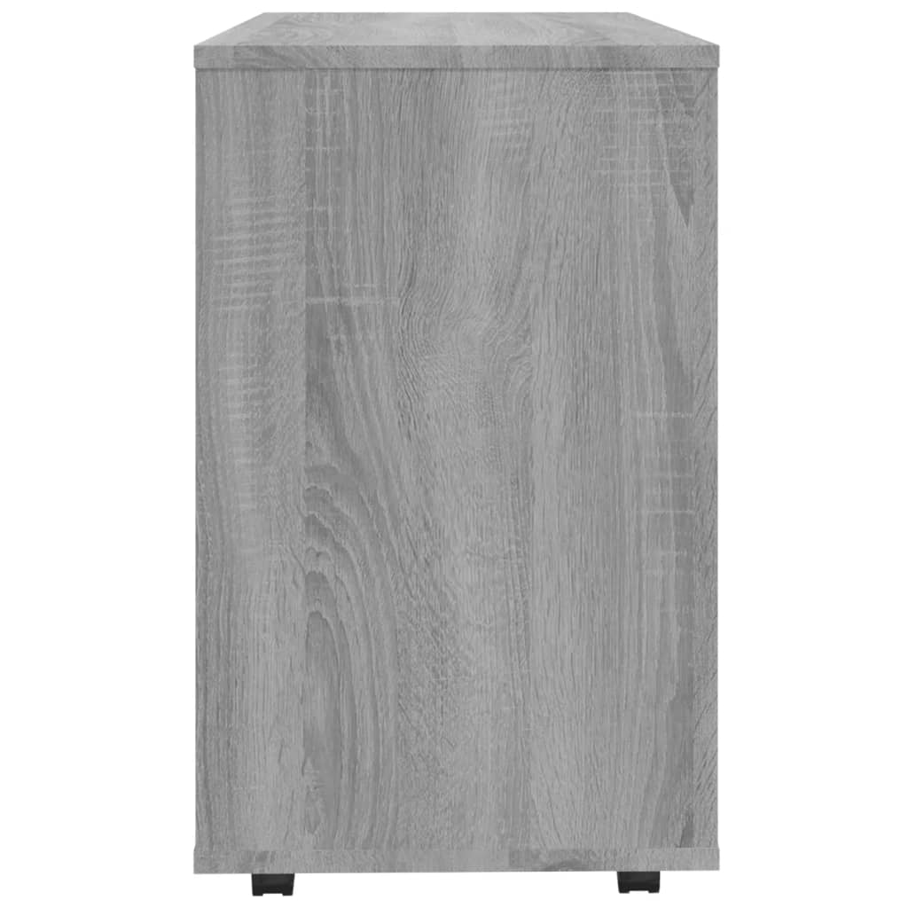 Grey Sonoma Engineered Wood Side Table, 70x35x55 cm