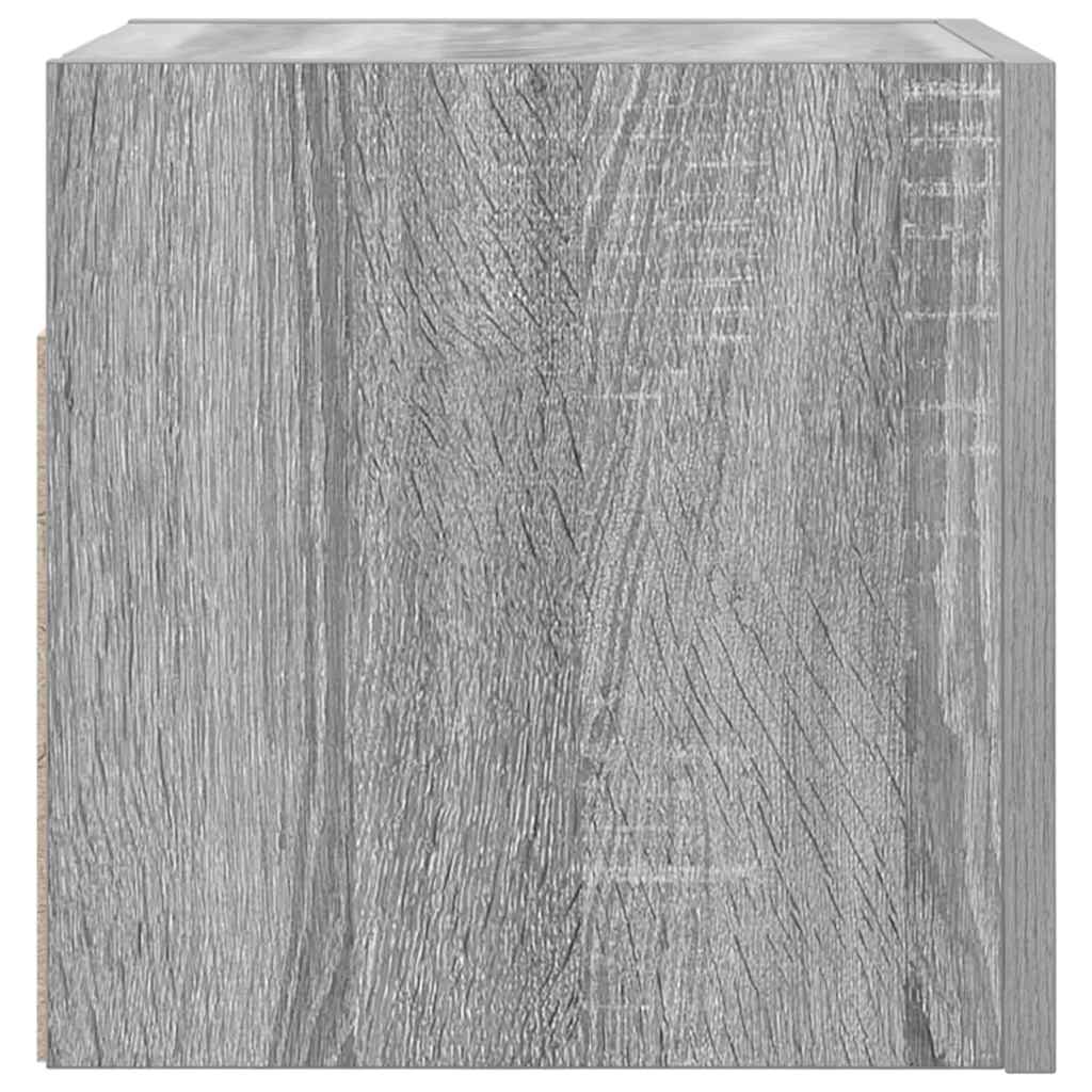 Wall Mounted TV Cabinet Grey Sonoma 30.5x30x30 cm