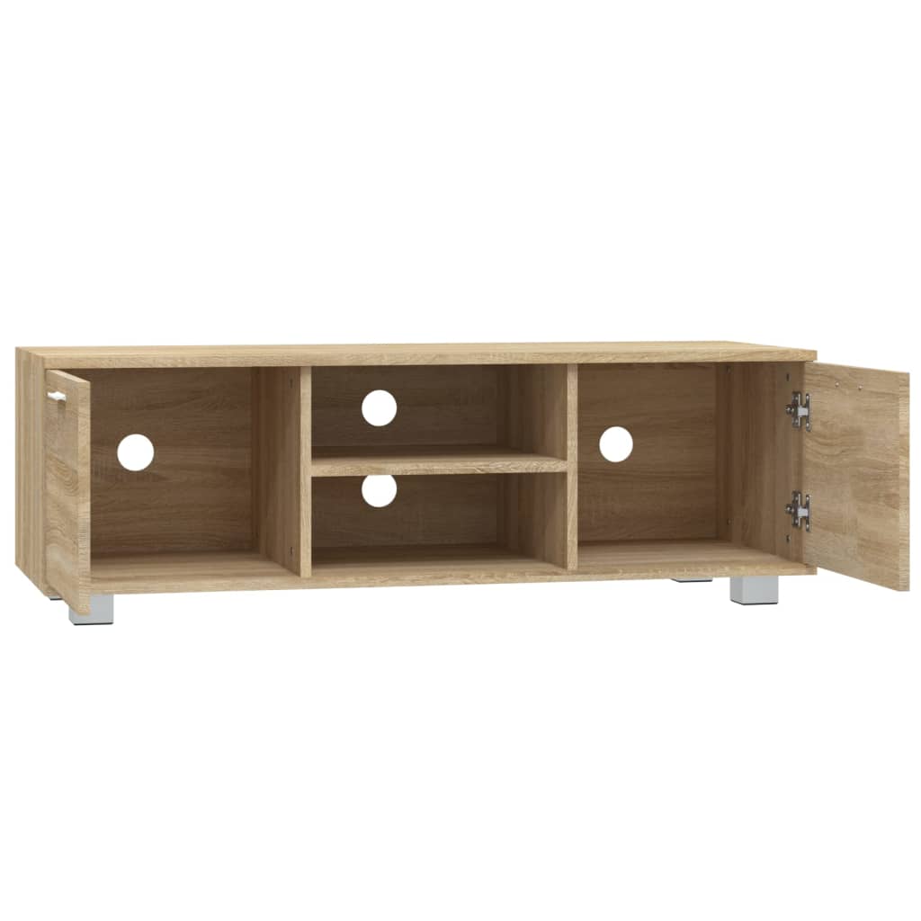 TV Cabinet Sonoma Oak 120x40.5x35 cm Engineered Wood