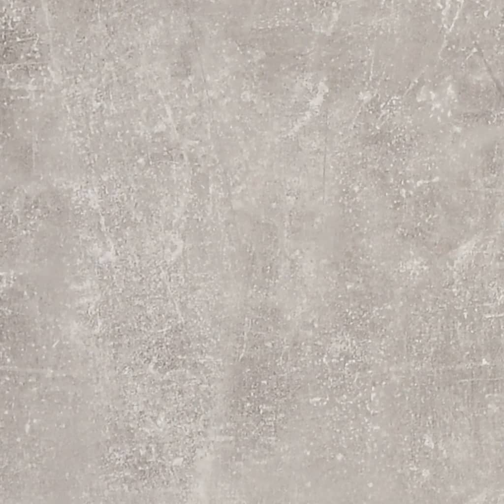 Concrete Grey Folding Wall Table 100x60x56 cm - Engineered Wood