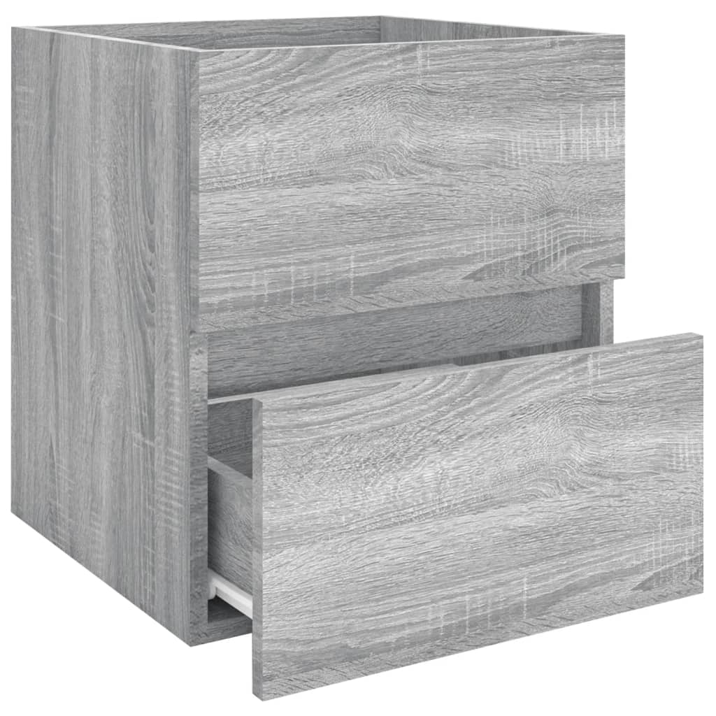 Grey Sonoma Sink Cabinet - Engineered Wood, 41x38.5x45 cm