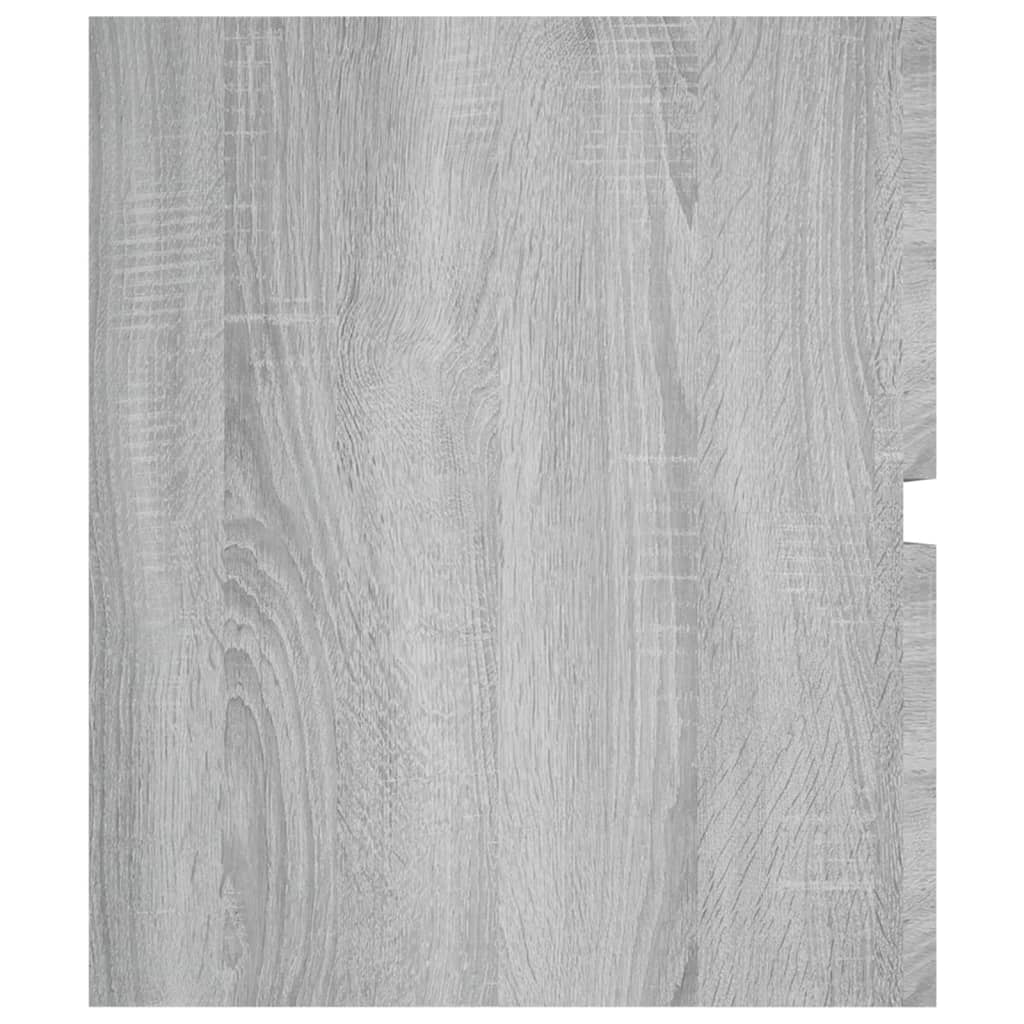 Sonoma Grey Sink Cabinet 100x38.5x45 cm Engineered Wood